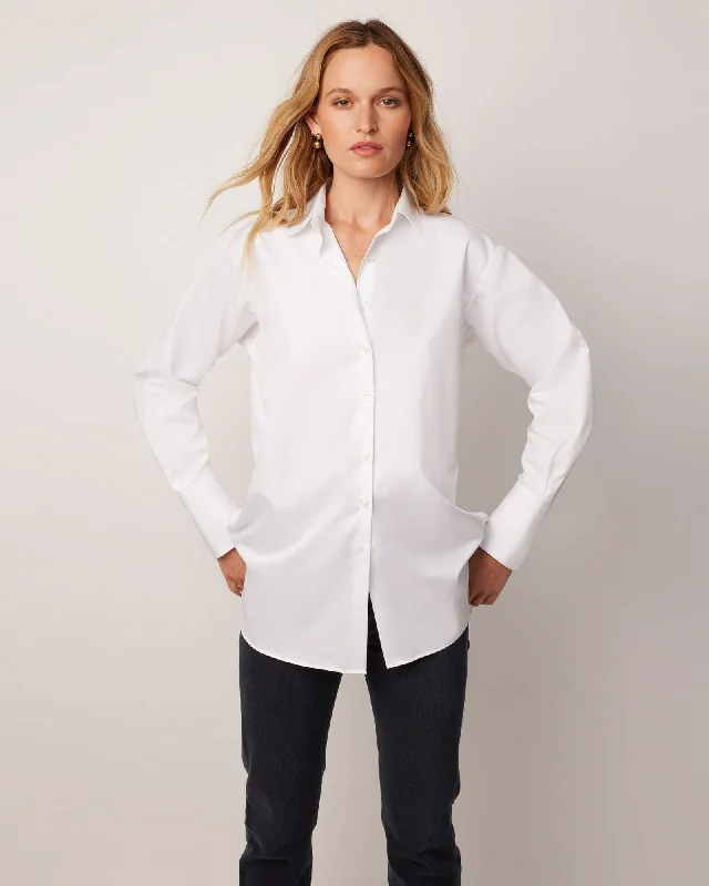 Ava Shirt Trendy Turtleneck Short Shirt