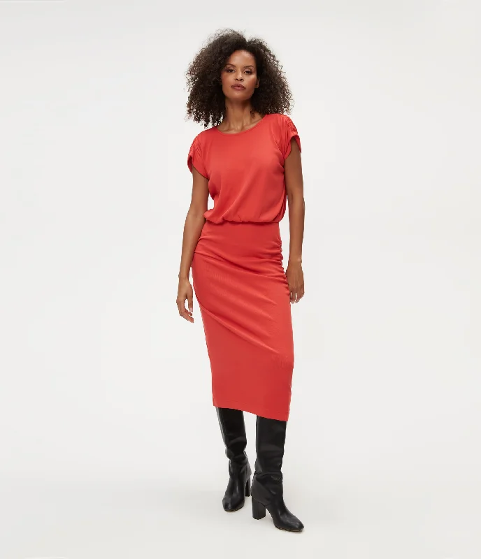 Pippa Midi Dress Trendy A-Line Midi Dress