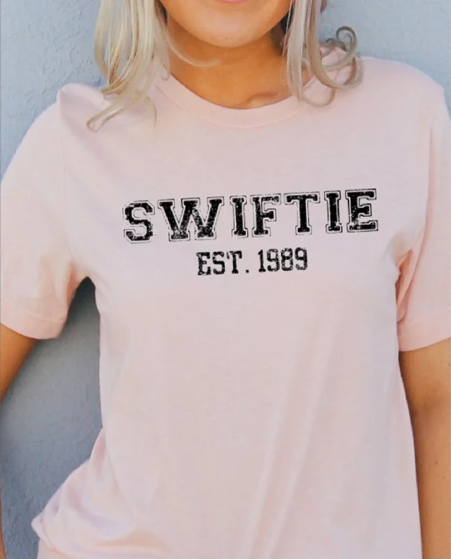 Swiftie Est. 1989 Shirt Cozy Linen Short Shirt