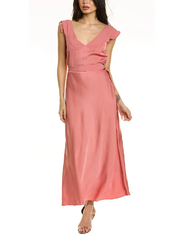 Ted Baker Cowl Back Midi Dress Fashionable Pleated Midi Dress