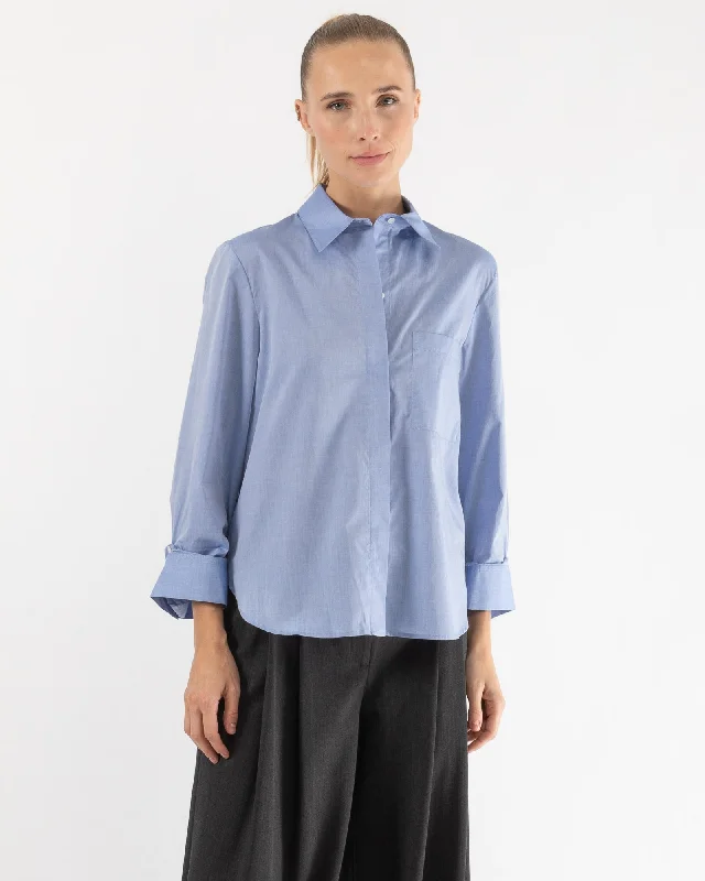 Boyfriend Shirt Comfortable Short Sleeve Tunic