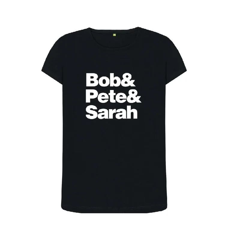 Bob&Pete&Sarah crew neck t-shirt Rayon Velvet Corduroy