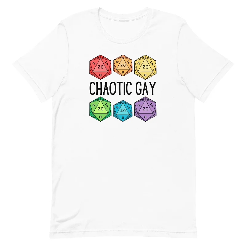 Chaotic Gay DND Unisex t-shirt Wool Fabric Cashmere Fabric Tweed Fabric