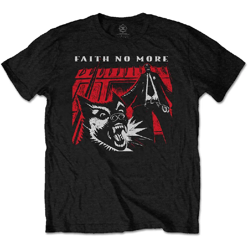 Faith No More | Official Band T-Shirt | King For A Day Graphic Embroidered Appliqued