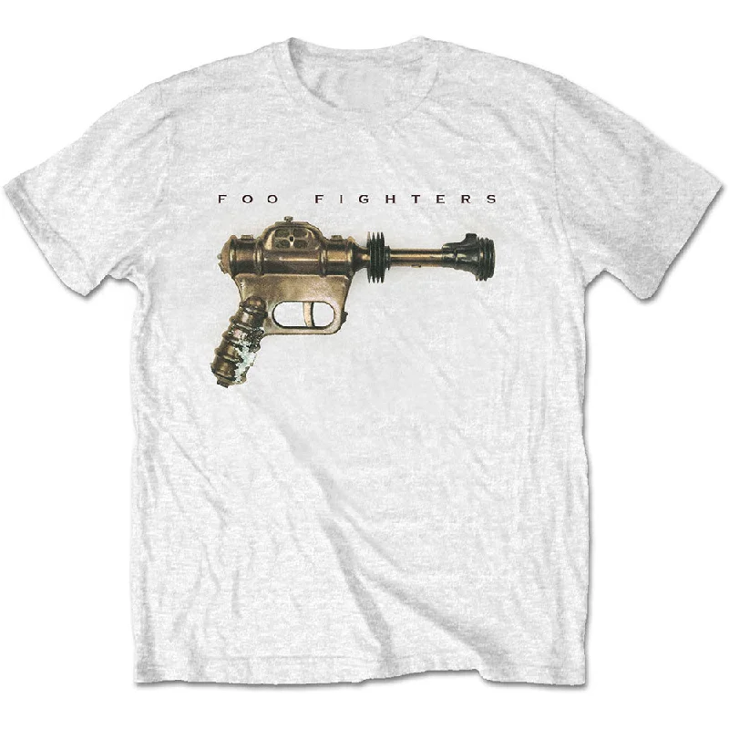 Foo Fighters | Official Band T-Shirt | Ray Gun Lace Blend Ribbed Blend Corduroy Blend