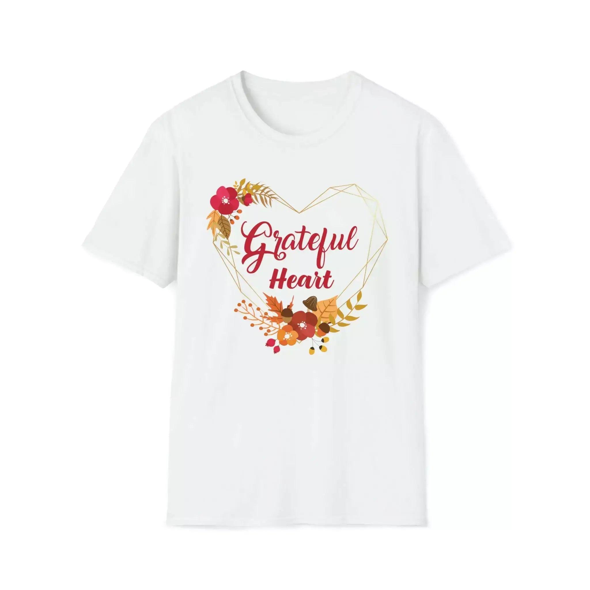 Grateful Heart Tees V-Neck T-Shirt Long Sleeve Cotton