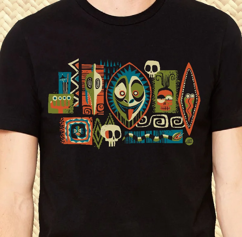 'It's Showtime' Unisex Tee Solid Color Striped Floral
