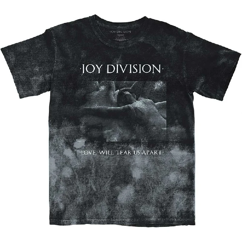 Joy Division | Official Band T-shirt | Tear Us Apart (Dip-Dye) Lace Blend Ribbed Blend Corduroy Blend