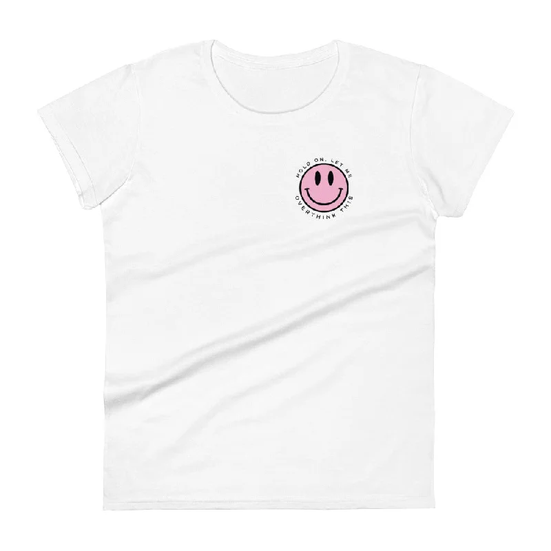 Let Me Overthink This Womens Tee Elasticated Padded Insulated