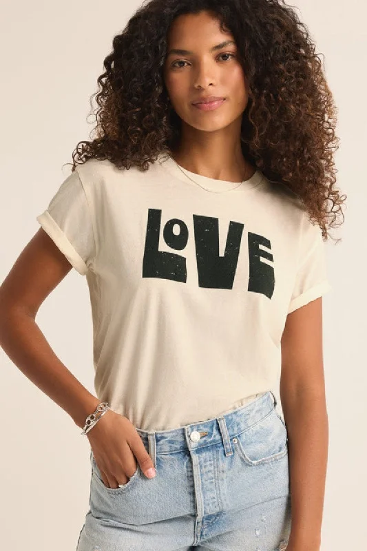 Love You Tourist Tee Terry Blend Velvet Blend Canvas Blend