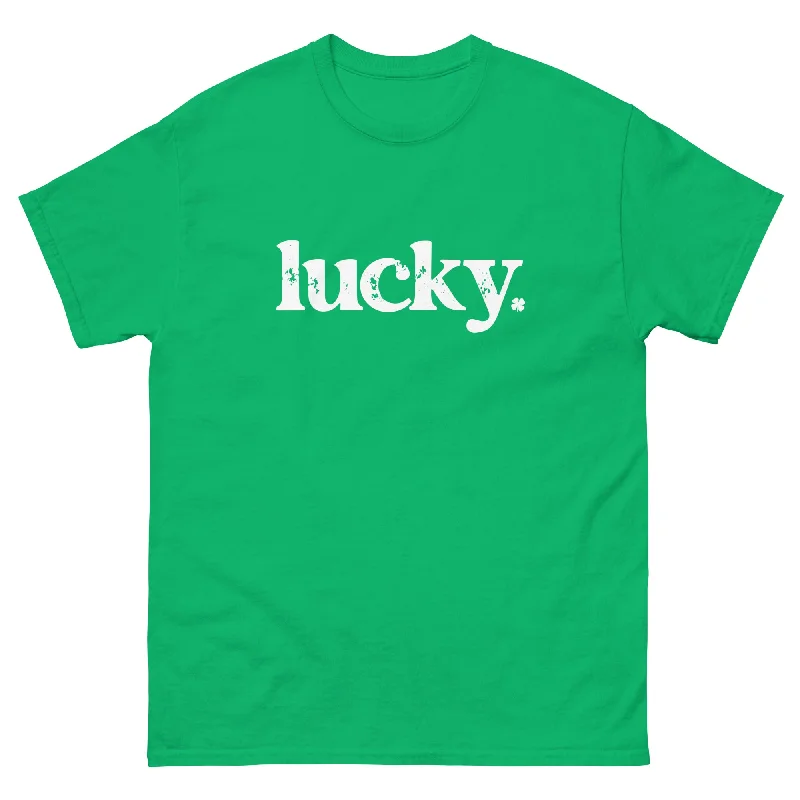 Lucky Women's Tee Zippered Front Buttoned Front Snap Front