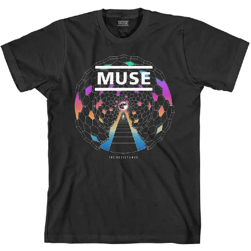 Muse | Official Band T-shirt | Resistance Moon Seamless Knitted Crochet