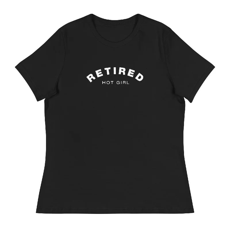 Retired Hot Girl Women's Tee Casual Formal Business