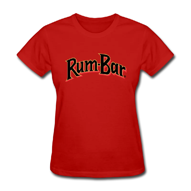 Rum-Bar Women's T-Shirt Ribbed T-Shirt High Neck Heavyweight