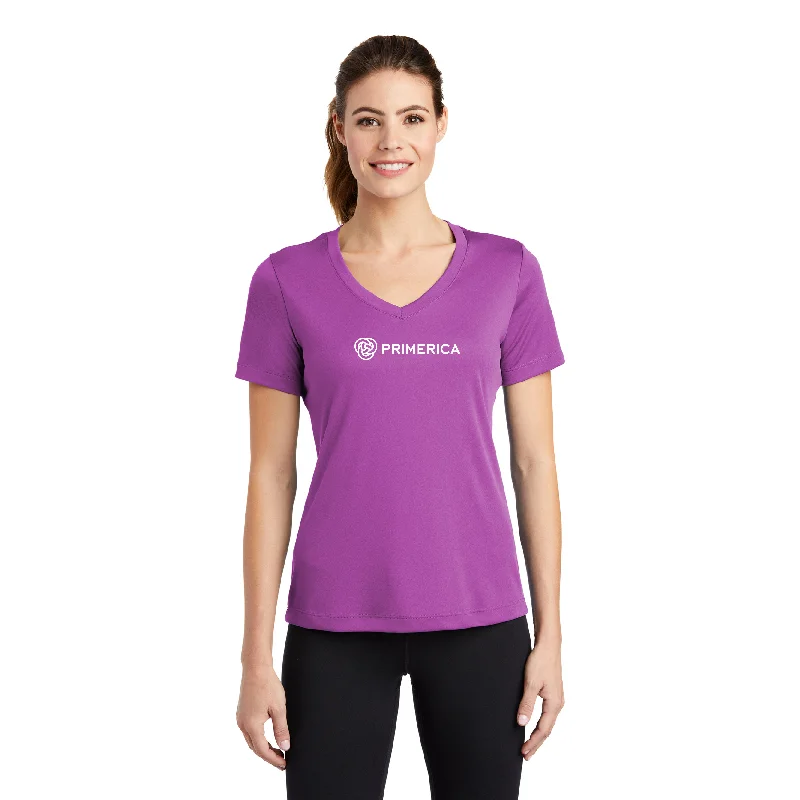 Sport-Tek Ladies PosiCharge Competitor V-Neck Tee Modern Contemporary Chic