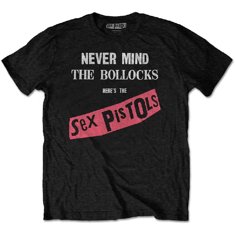 The Sex Pistols | Official Band T-shirt | Never Mind The Bollocks Hooded Caped Shawl Collar