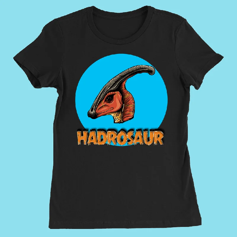 Women Hadrosaur Head T-Shirt Nylon Fabric Polyester Fabric Spandex Fabric