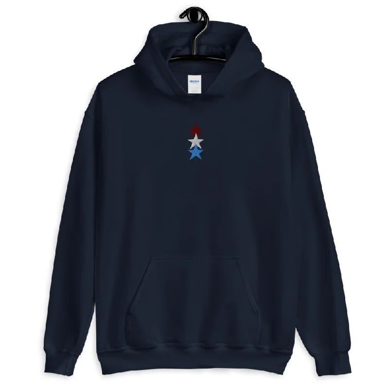 Maverick | Embroidered Unisex Hoodie Hoodie with Hem Contrast Bold Stylish