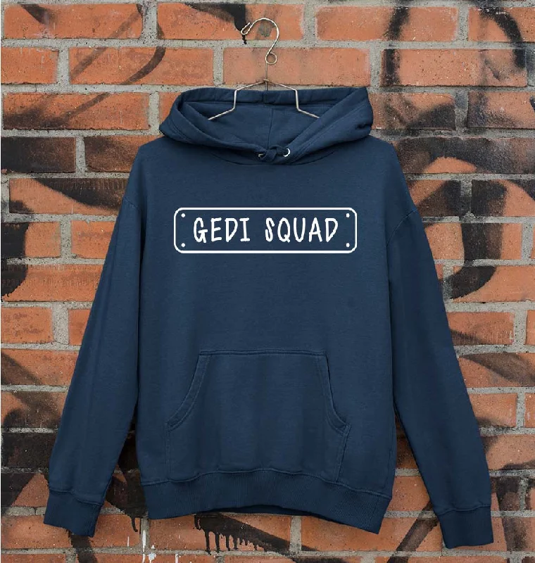 Gedi Squad Unisex Hoodie for Men/Women Hoodie with Cuffed Sleeves Snug Secure