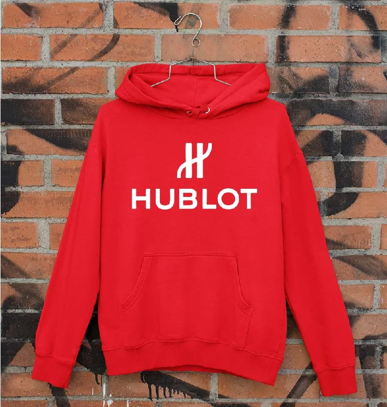 Hublot Unisex Hoodie for Men/Women Hoodie with Rolled Sleeves Casual Relaxed