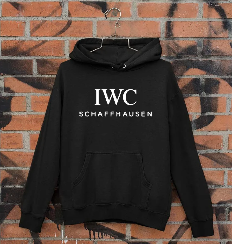 IWC Unisex Hoodie for Men/Women Hoodie with Slim Fit Tailored Modern