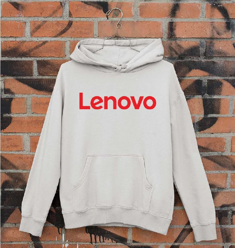 Lenovo Unisex Hoodie for Men/Women Hoodie with Applique Textured Unique