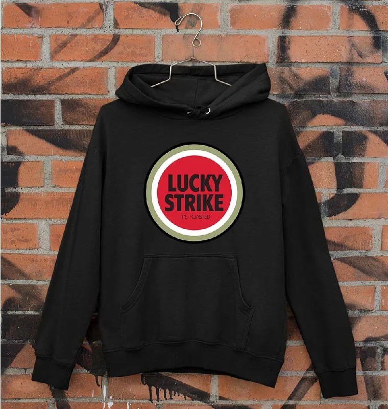 Lucky Strike Unisex Hoodie for Men/Women Hoodie with Longline Fit Extended Stylish