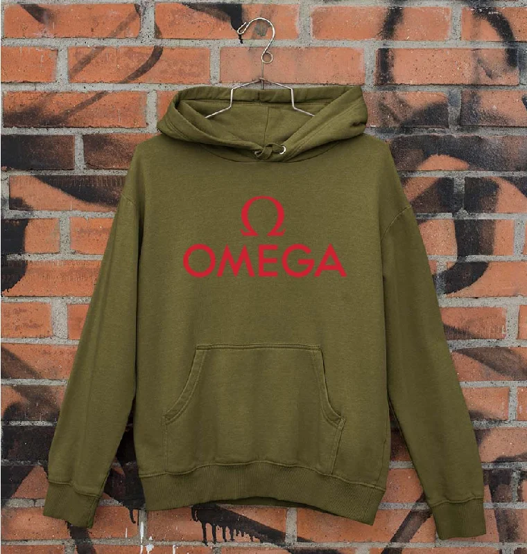 Omega Unisex Hoodie for Men/Women Hoodie with Frayed Bohemian Relaxed