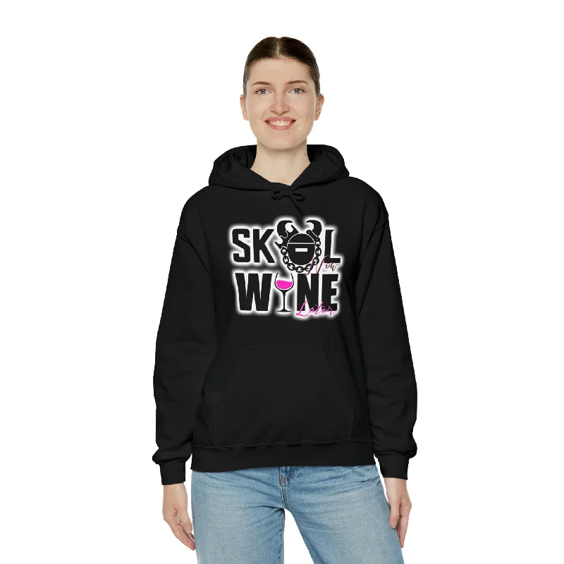 Unisex Heavy Blend™ Hoodie - WINE later Hoodie with Set-In Sleeves Structured Classic