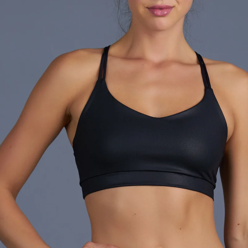 Jade Bra Top (black) Seamless Push-Up Bra