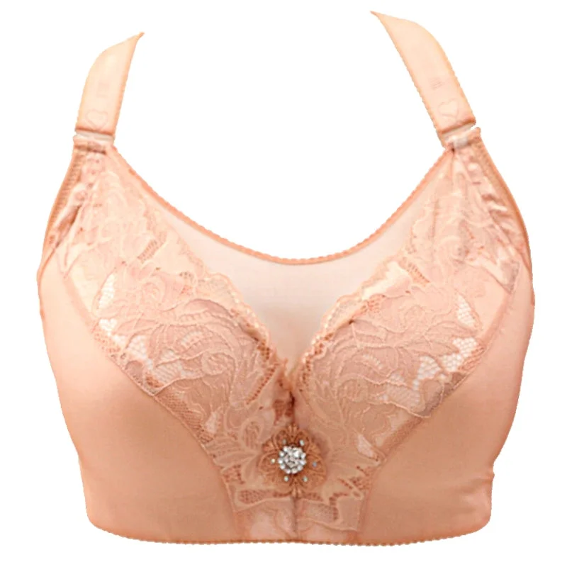 Plus Size Full Cup Big Size Bras For Women Smooth Push-Up Bra