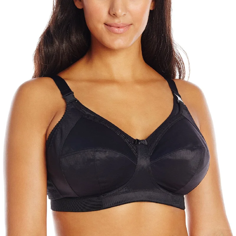 Elomi Womens Beatrice Wireless Soft Cup Nursing Bra Sporty Compression Bra