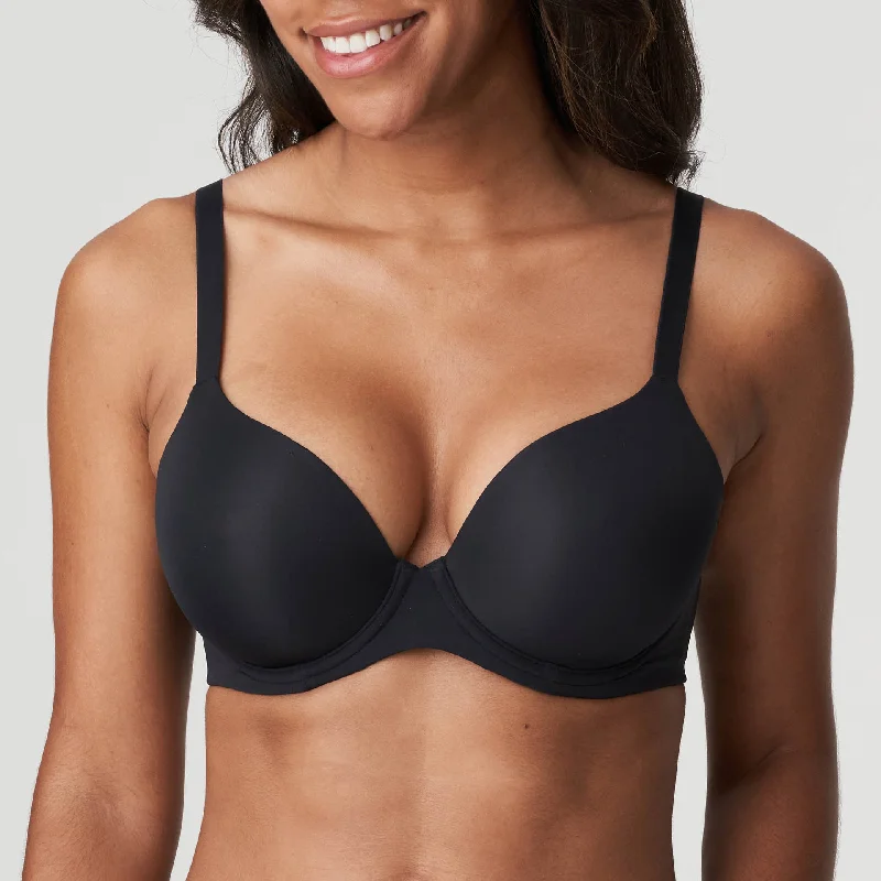 Figuras Spacer Bra In Charcoal - PrimaDonna Adjustable Fit Bra