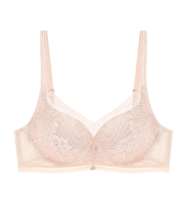 FLORALE PAEONIA WIRED BALCONY BRA Fashionable Push-Up Bra