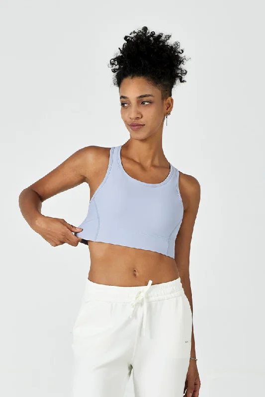 Hitense™ Racerback Sports Bra Elegant Cotton Bra