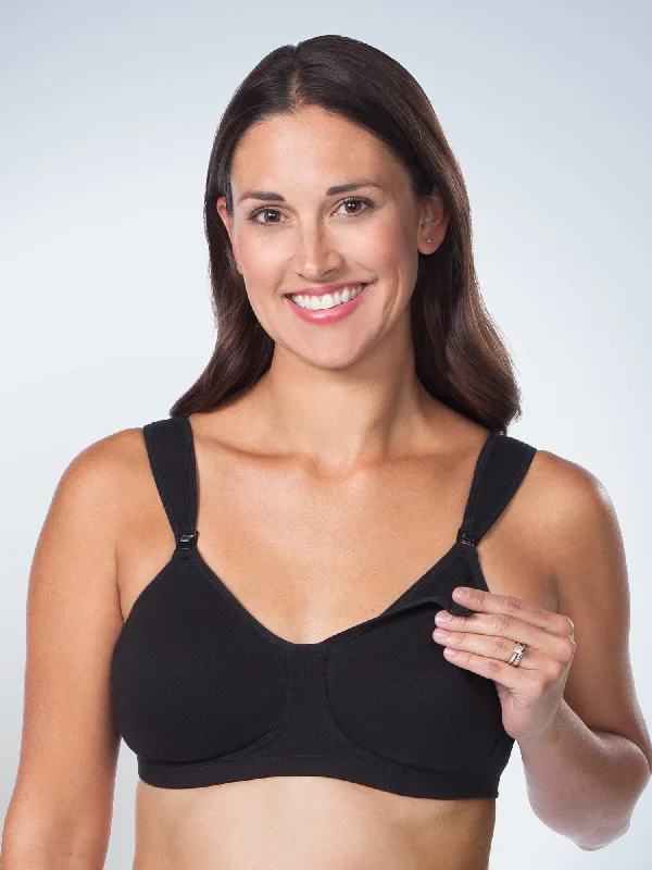 Loving Moments Cotton Soft Cup Nursing Bra Light Padded Bra