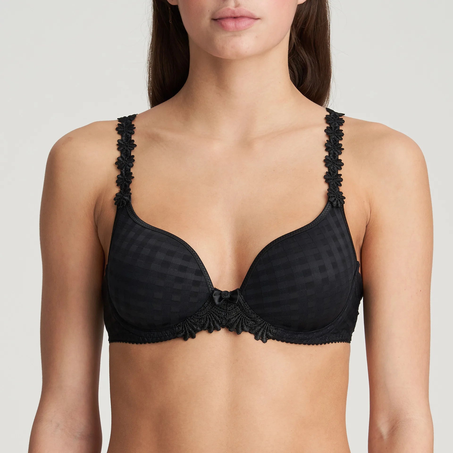 Avero Heartshape Bra In Black - Marie Jo Soft Padded Bralette