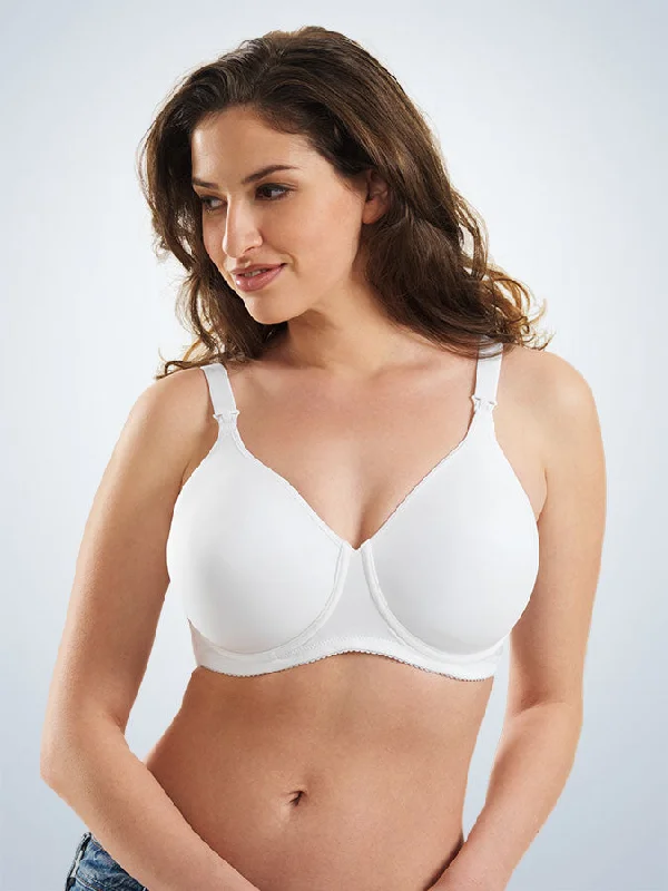 Contoured Seamless Underwire Nursing Bra Smooth Push-Up Bra