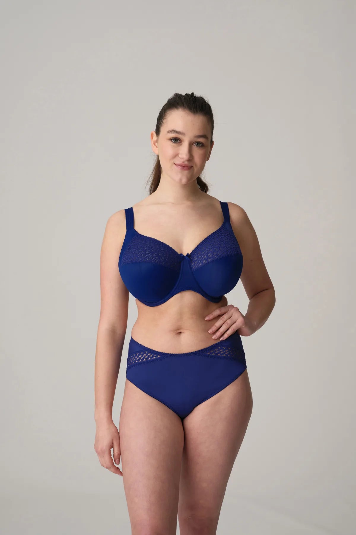 Montara Smooth Full Cup Bra In Lazurite - Prima Donna Comfortable Lace Bralette