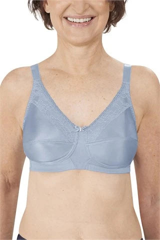 Nancy Non-wired Bra - light blue #44821 Elegant Lace Lingerie