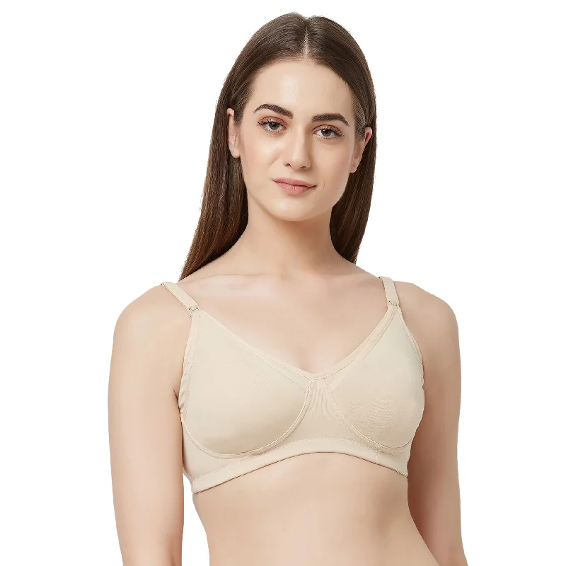 Non Padded Non Wired Nursing Bra-CB-331 Strapless Support Bra