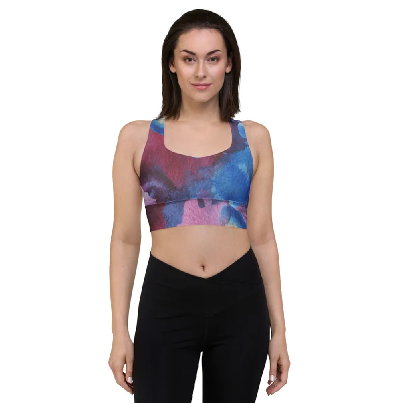 Notes In The Light  Longline sports bra Cozy Sleep Bra