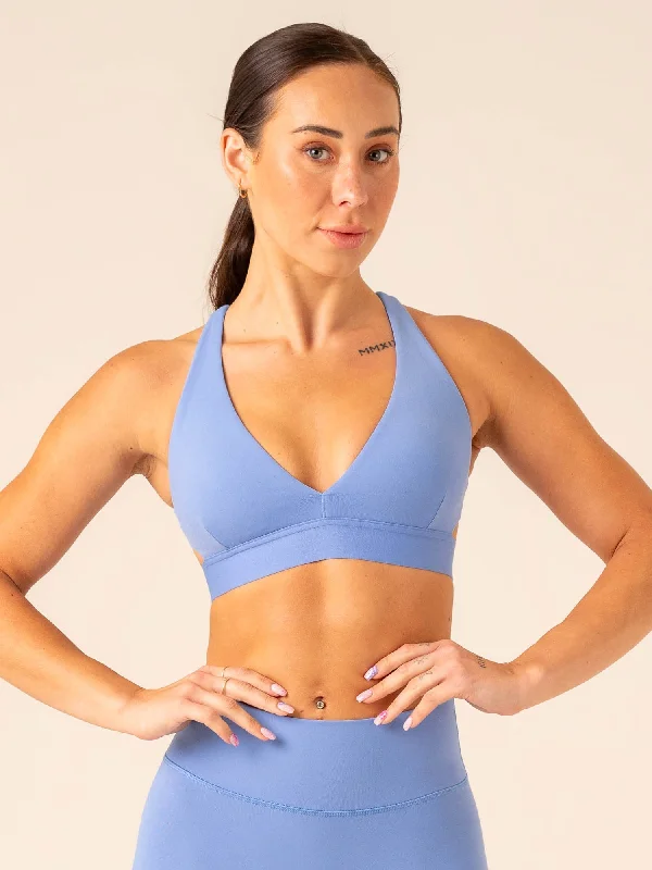 Prime Sports Bra - Cornflower Blue Active Wear Bra