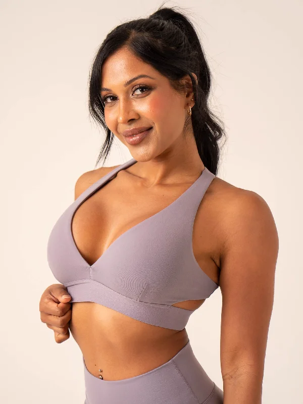 Prime Sports Bra - Mauve Soft Cotton Bra