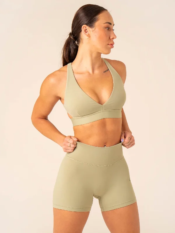 Prime Sports Bra - Olive Comfortable Fit Bralette