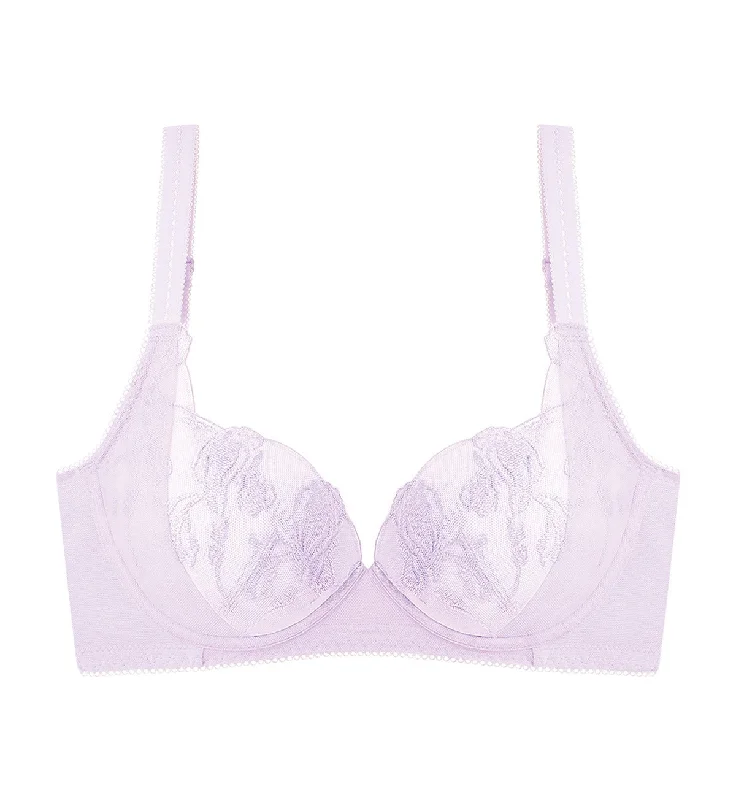 Sculpt Fleur Wired Push Up Bra Cotton Comfort Bra