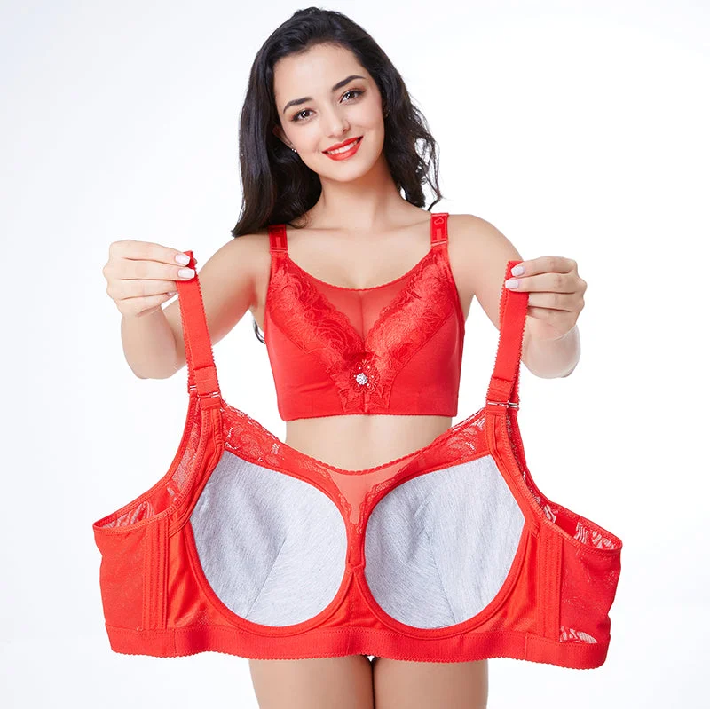 Plus Size Full Cup Big Size Bras For Women Supportive Cotton Bra