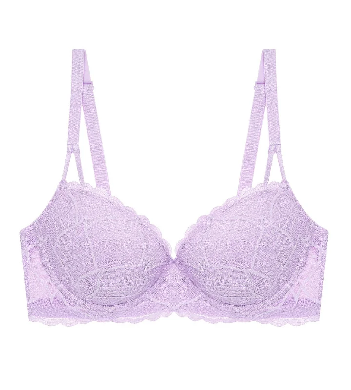 Style Double Push Wired Push Up Bra Sexy Lace Bralette