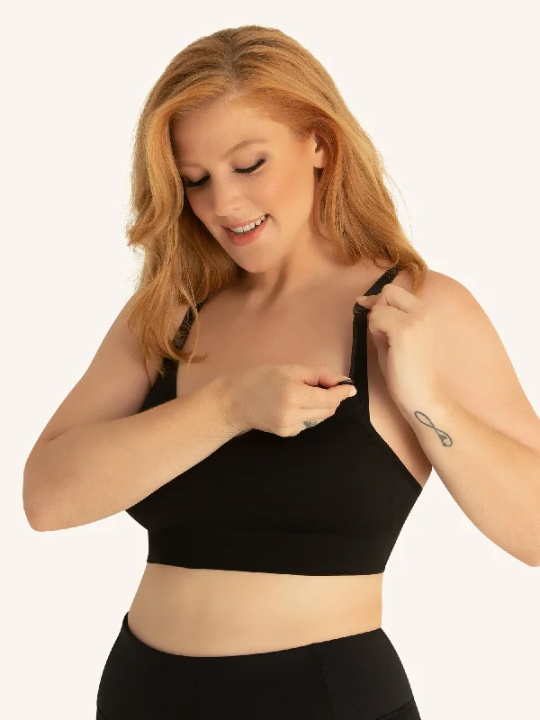 The Ashley - Seamless Comfort Maternity Nursing Bra Comfortable Active Bra