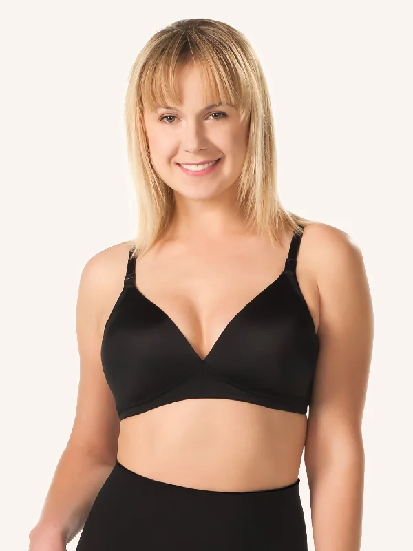 The June - Contoured Seamless Wirefree Nursing Bra Stretchy Full Coverage